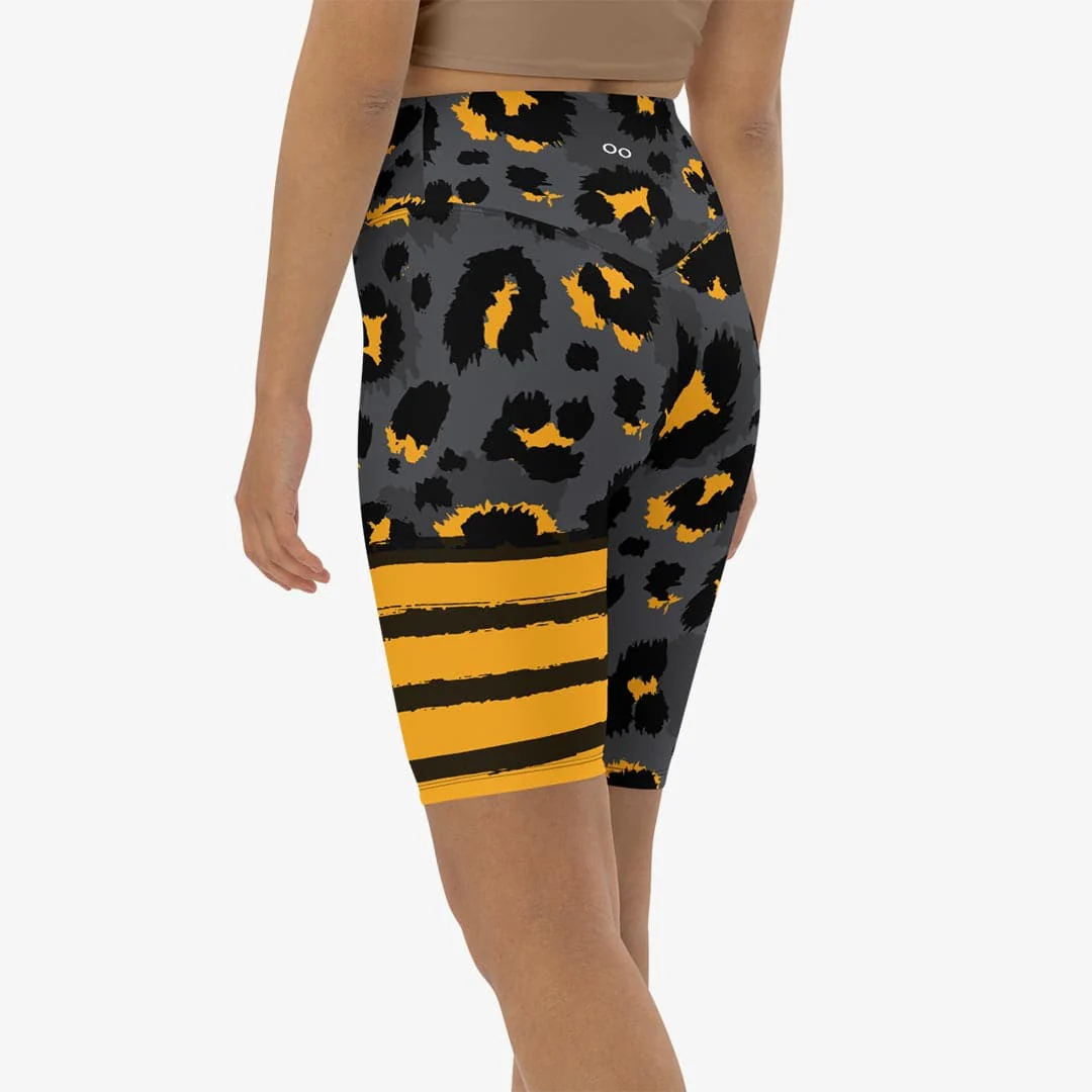 Biker Shorts "BeePard" Yellow/Black - Image 3