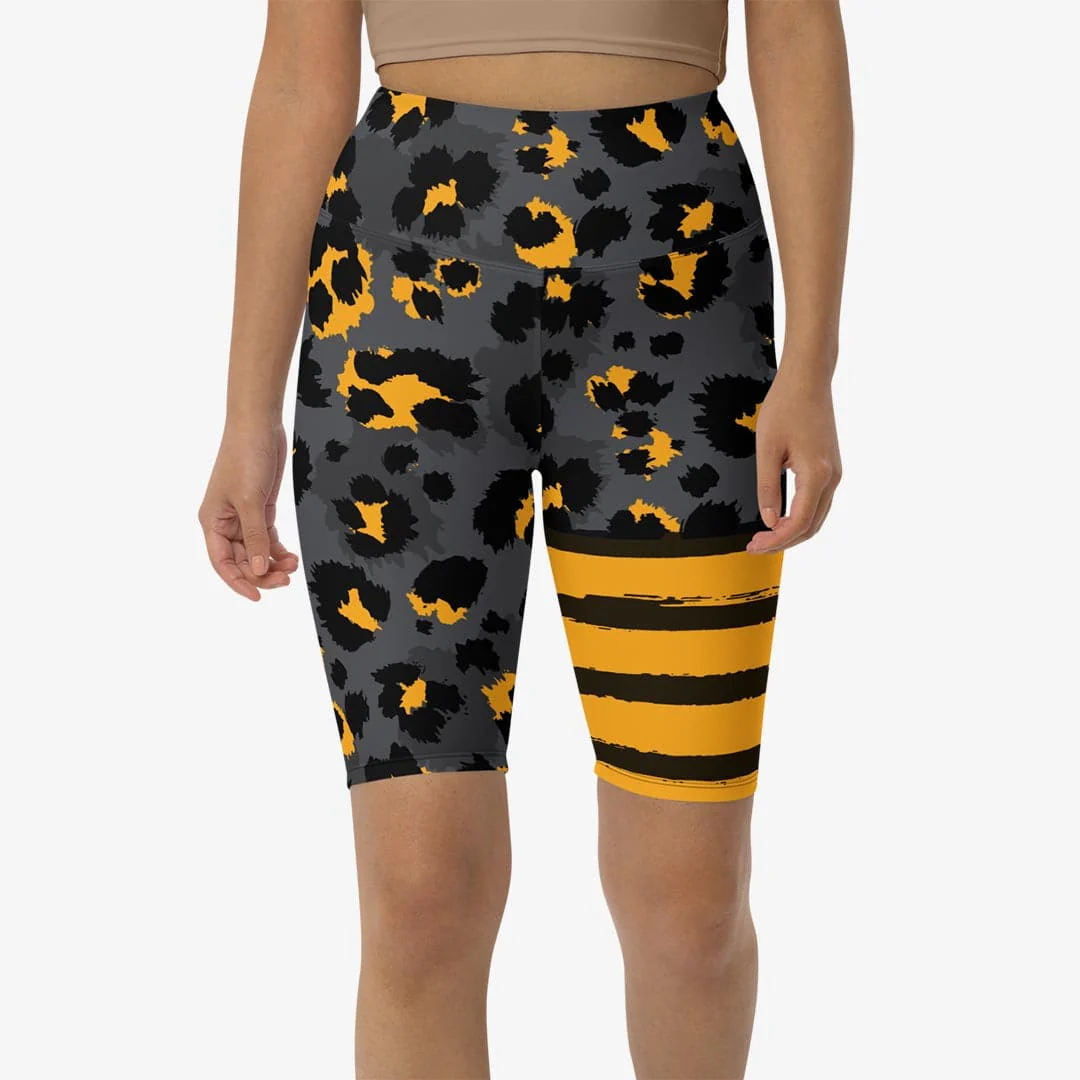 Biker Shorts "BeePard" Yellow/Black - Image 4