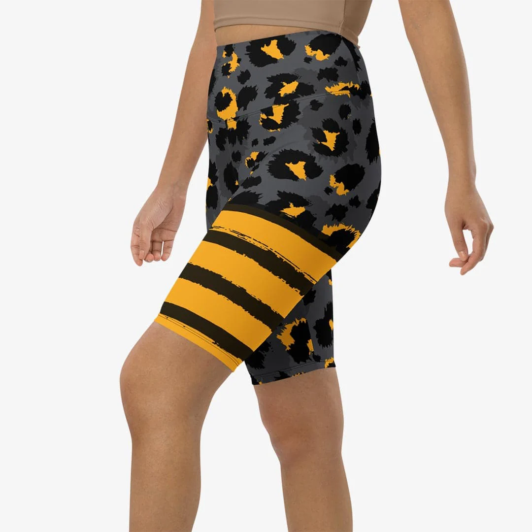 Biker Shorts "BeePard" Yellow/Black - Image 5