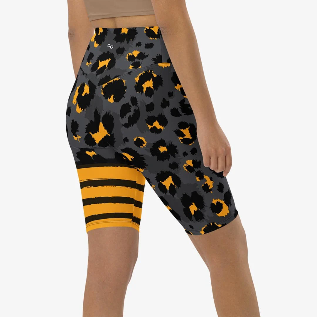 Biker Shorts "BeePard" Yellow/Black - Image 6