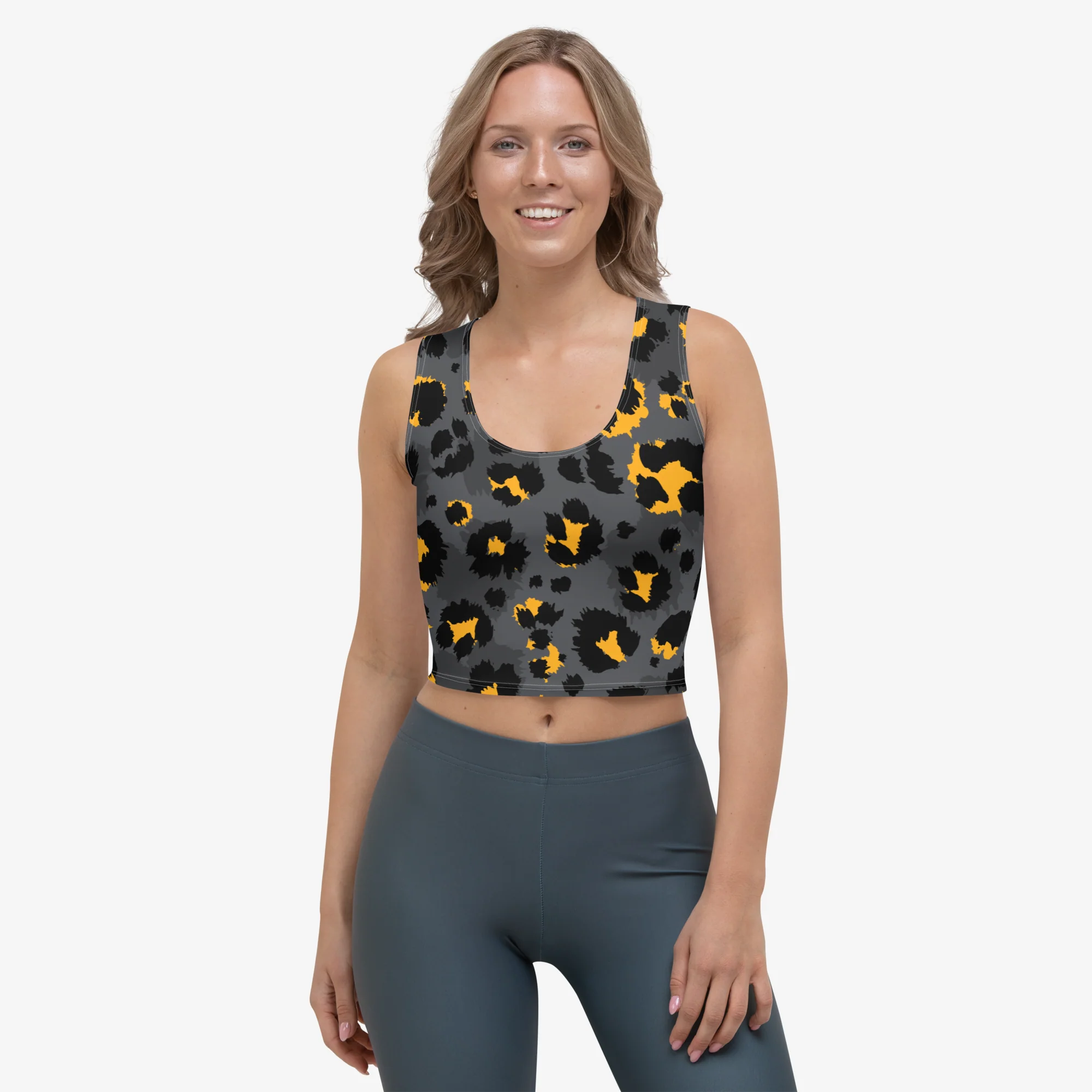 Crop Top "BeePard" Yellow/Black - Image 3